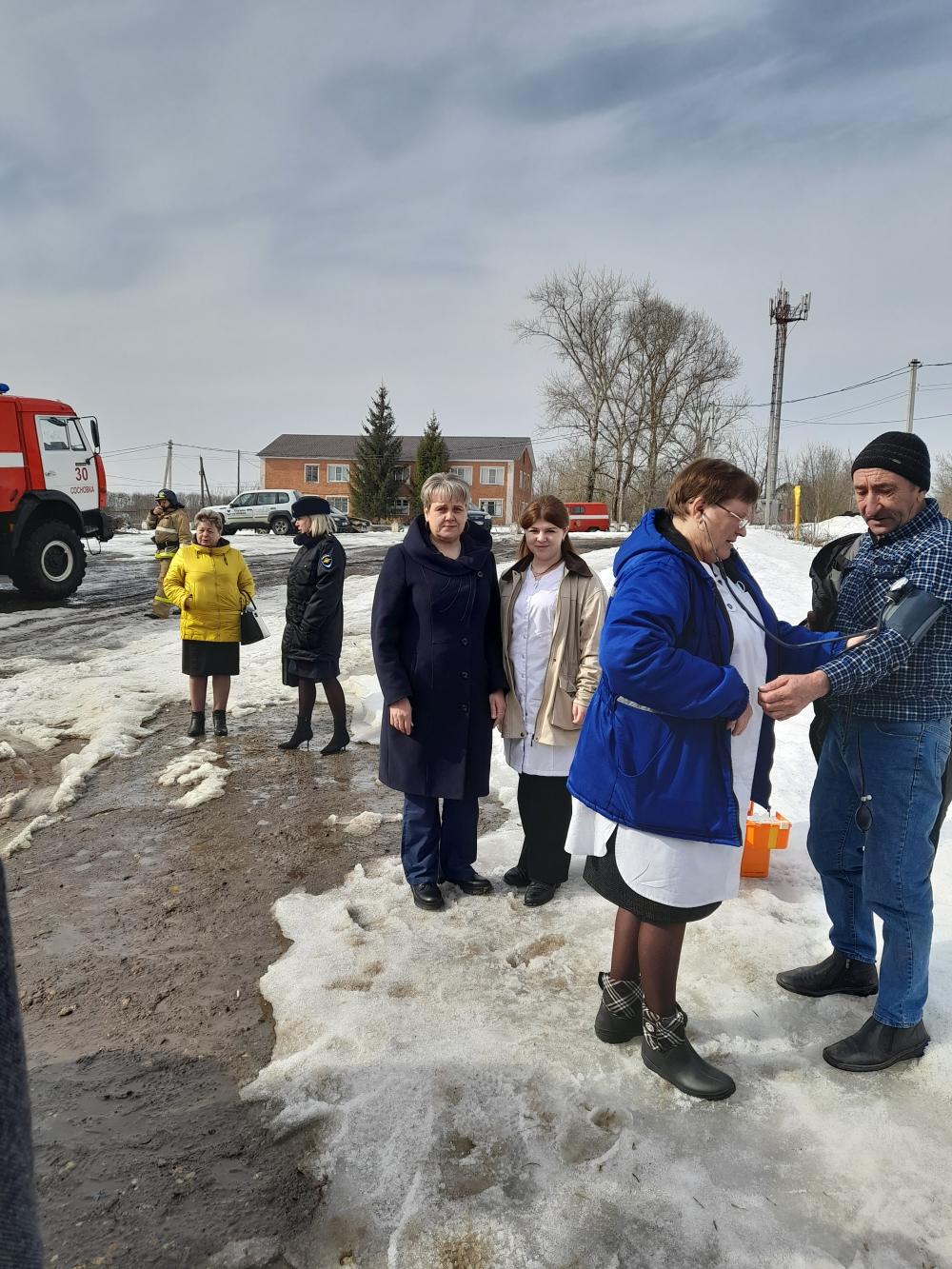 ТОГБУЗ «Сосновская ЦРБ» приняла участие в учениях по ликвидации последствий ДТП с участием автобуса и грузового автомобиля