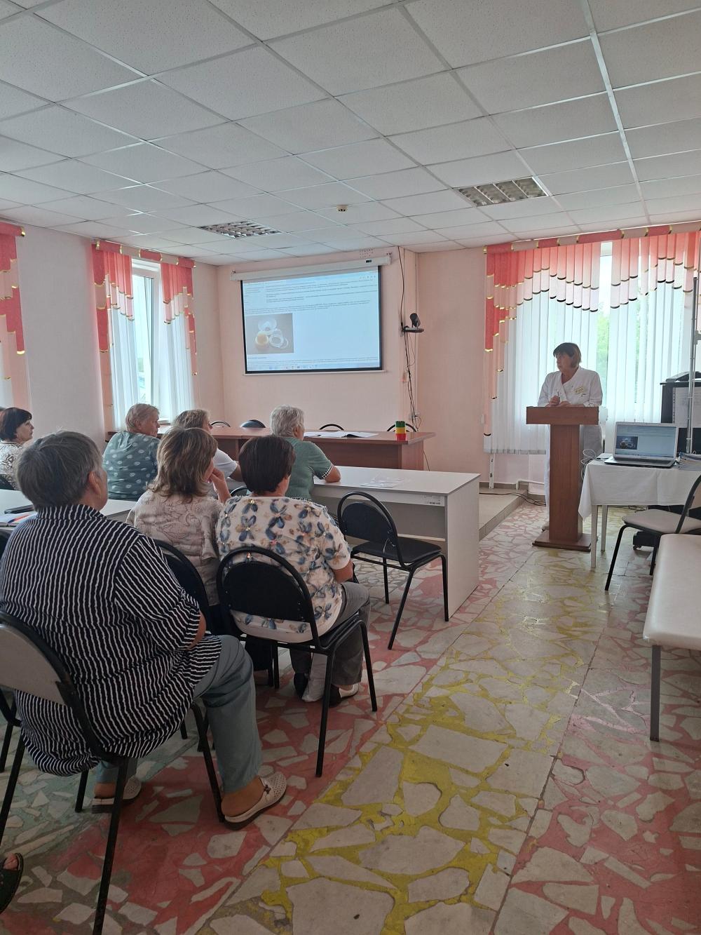 В ТОГБУЗ «Сосновская ЦРБ» прошла конференцию с фельдшерами ЦОВП, ФАП и ФЗ