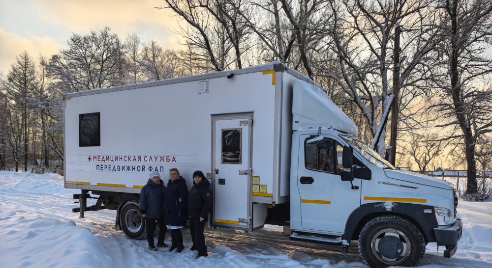Медработники ТОГБУЗ «Сосновская ЦРБ» продолжают выезды в села округа