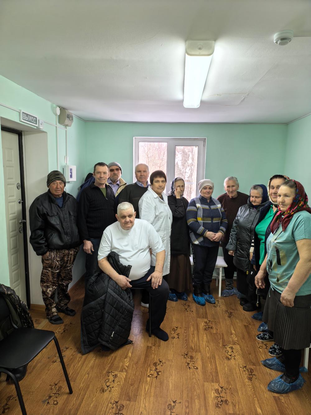 Рабочие выезды специалистов ТОГБУЗ «Сосновская ЦРБ» в села округа