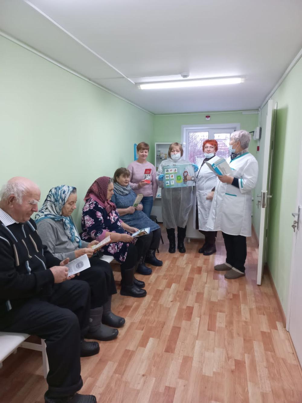 Рабочие выезды специалистов ТОГБУЗ «Сосновская ЦРБ» в села округа