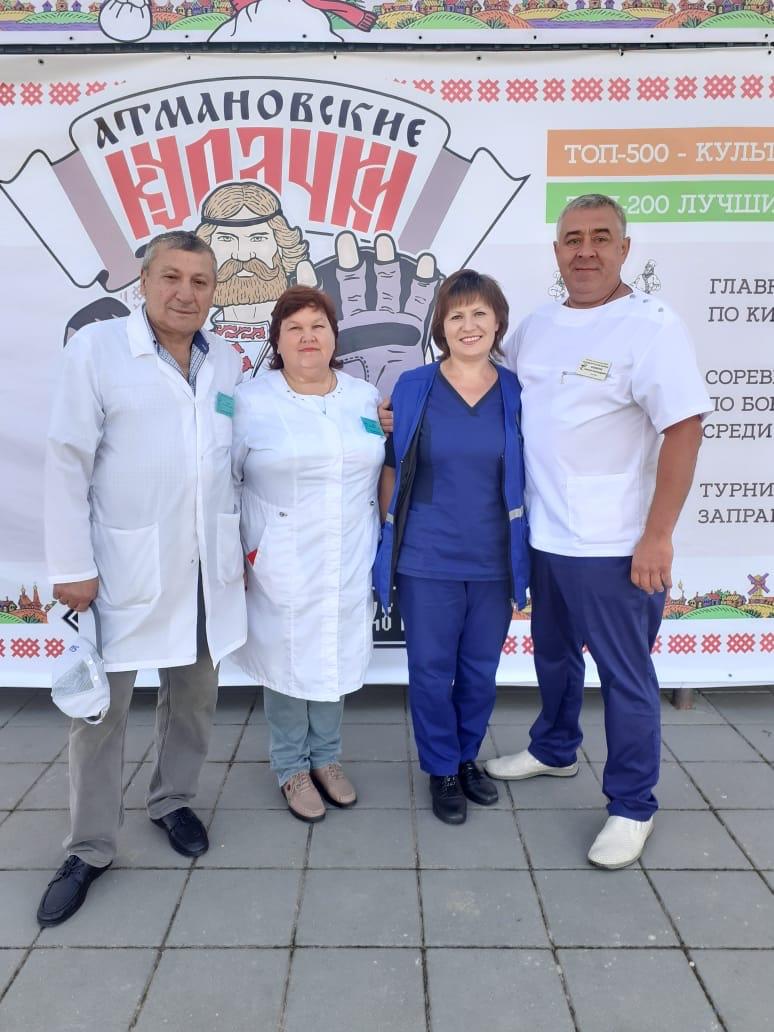 Здоровье участников фестиваля «Атмановские кулачки-2023» было под контролем сосновских медиков