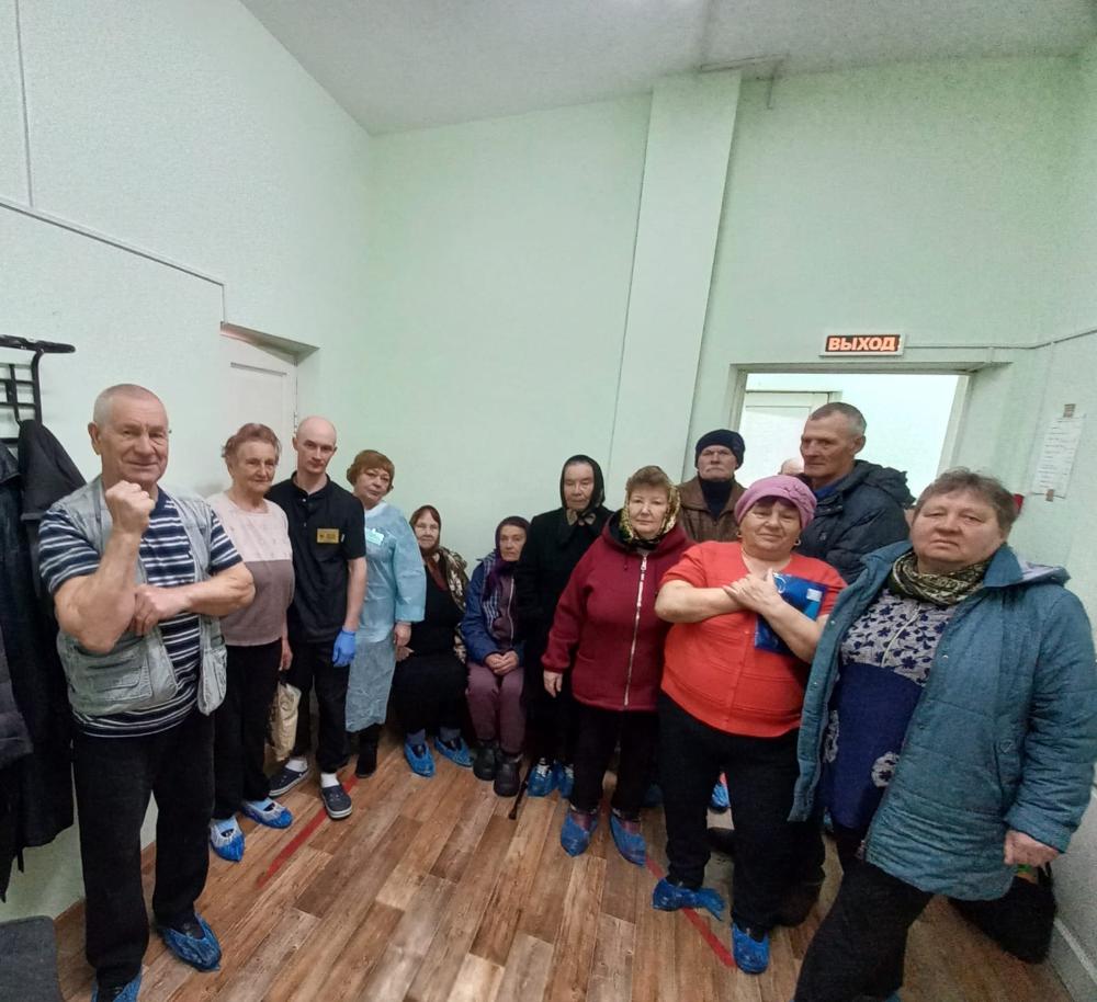 Бригада мобильного ФАПа продолжает обследовать жителей сел и деревень Сосновского округа